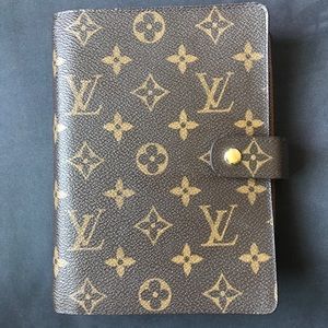 Authentic Louis Vuitton Agenda MM Monogram